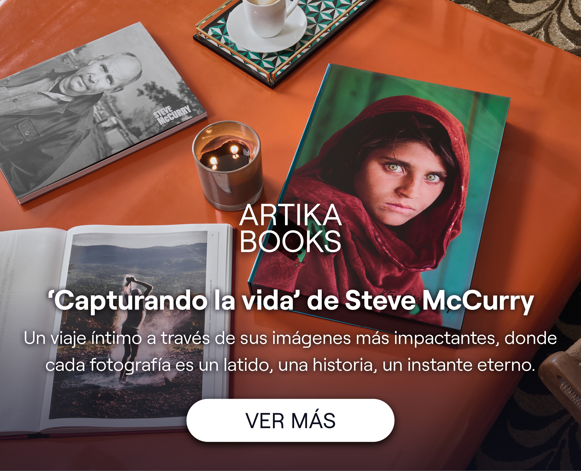 Steve McCurry Capturando la Vida