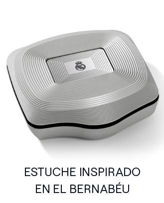 Estuche inspirado en el Bernabéu